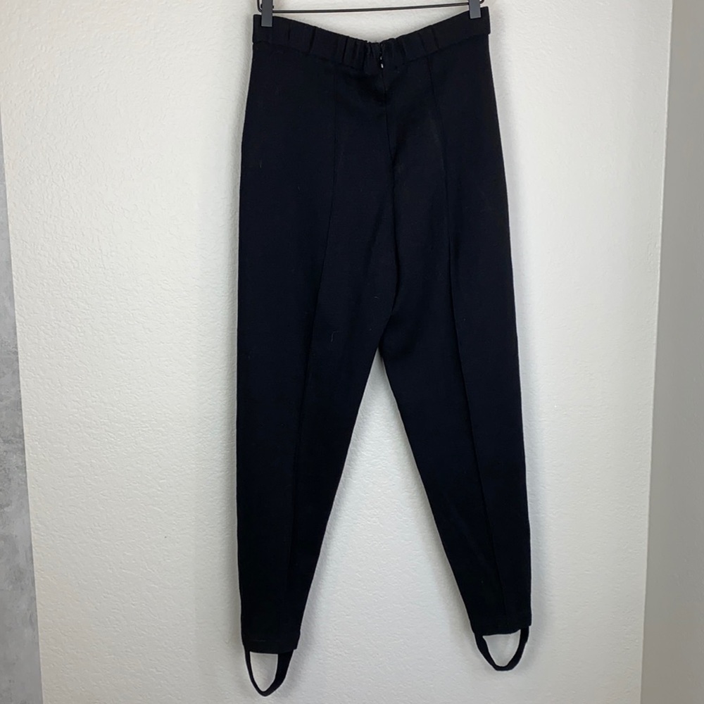 Vintage Eleanor P Brenner wool stirrup pants - Picture 3 of 8